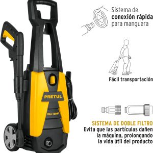 Hidrolavadora Eléctrica Pretul , 1800 PSI De Presion, 26024