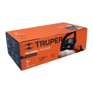 Robineadora Truper  7" 1200 W velocidad variable, profesional