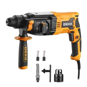 Rotomartillo Demoledor Deko 800W, SDS PLUS, Mandril Intercambiable