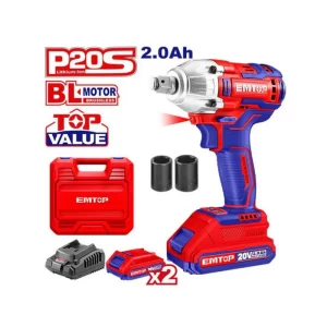PISTOLA DE IMPACTO EMTOP 20V, ULCDLIW2038