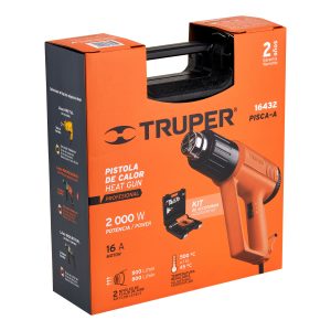 PISTOLA DE CALOR TRUPER 2000 WATTS, 16432