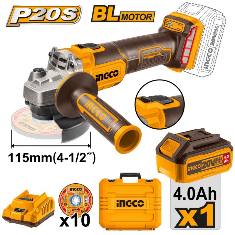 PULIDORA INALAMRICA INGCO 20V, UCAGLI211541