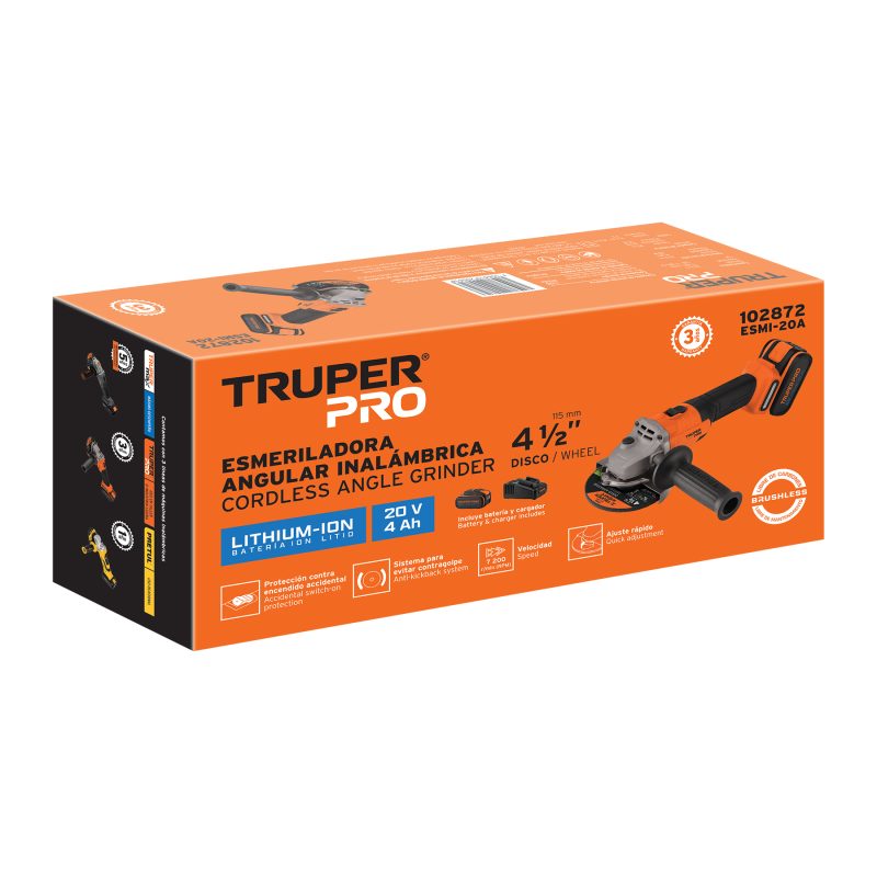 PULIDORA INALAMBRICA TRUPER 20V- 102872