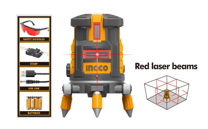 NIVEL LASER INGCO 30 MTS, HLL306505