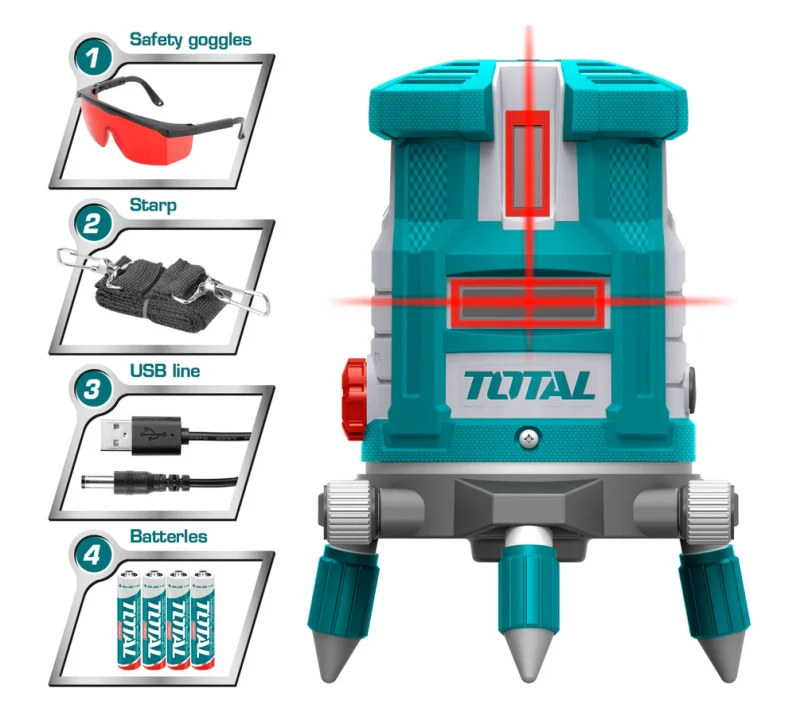 NIVEL LASER TOTAL 30M, TLL306505