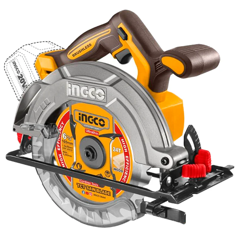 SIERRA CIRCULAR INALAMBRICA INGCO 6 1/2 BL, CSLI1652