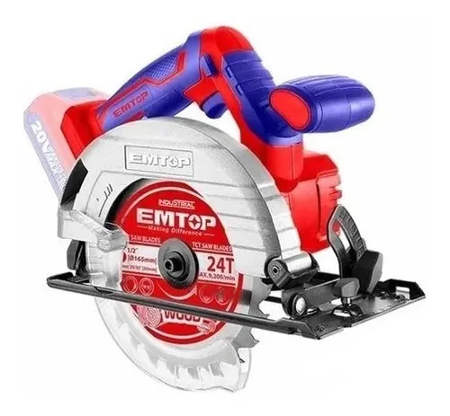 SIERRA CIRCULAR EMTOP 20V 6 1/2 S/B - S/C, ELCS201650