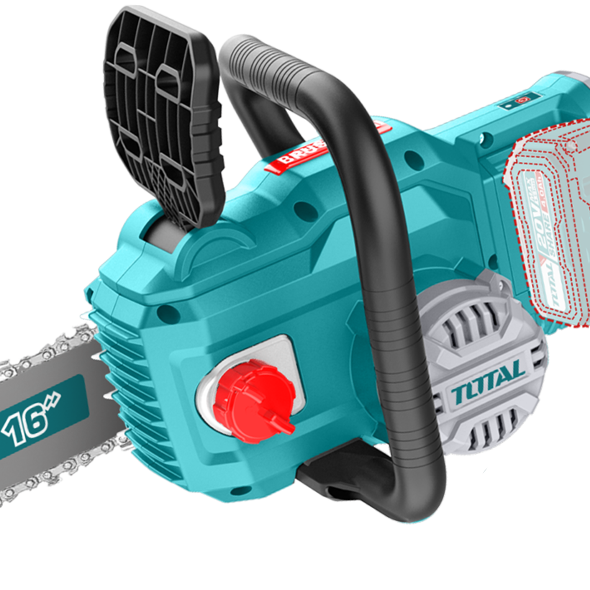 MOTOSIERRA TOTAL INA 20V 16", TGSLI40168