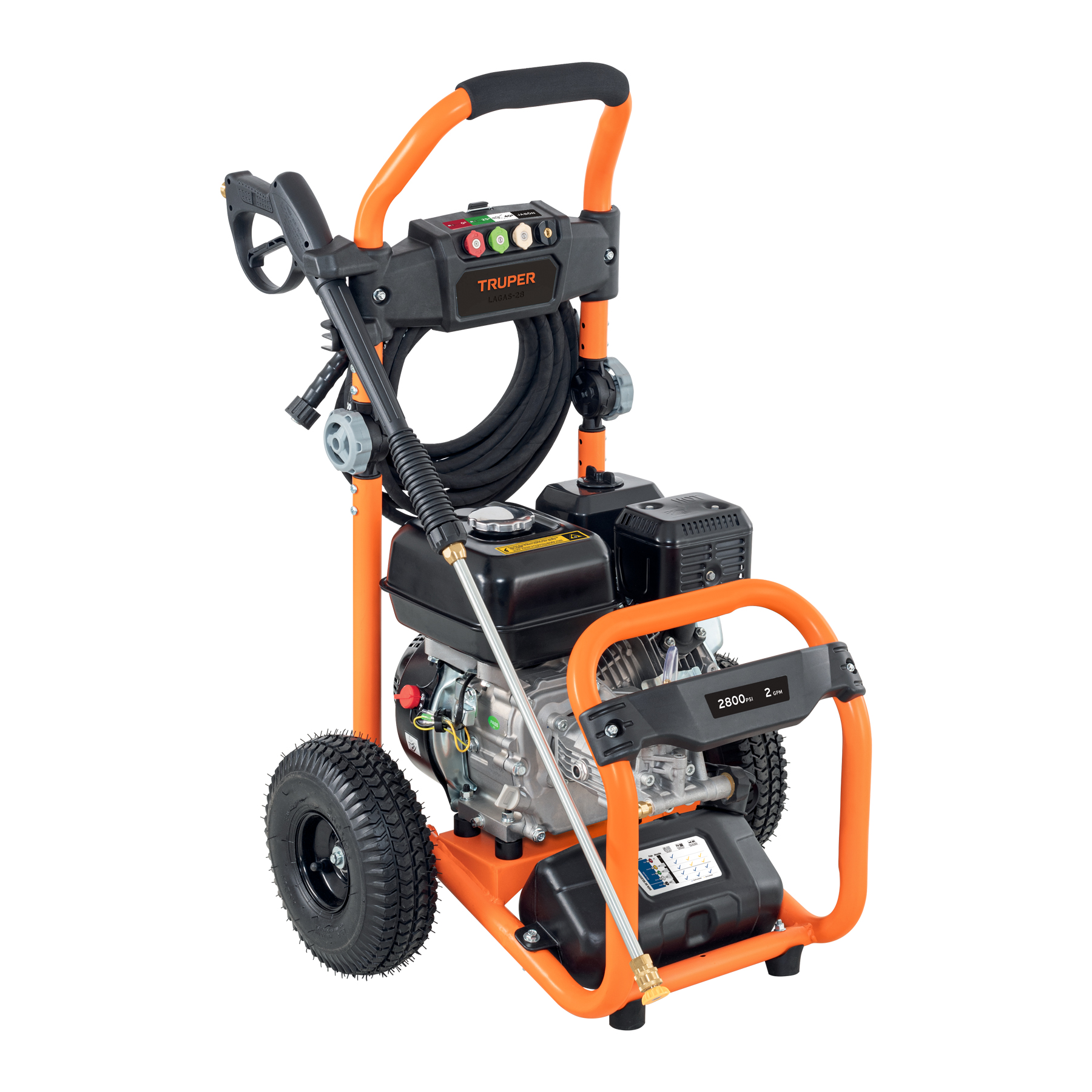 HIDROLAVADORA A COMBUSTIBLE TRUPER 2800PSI, 103983