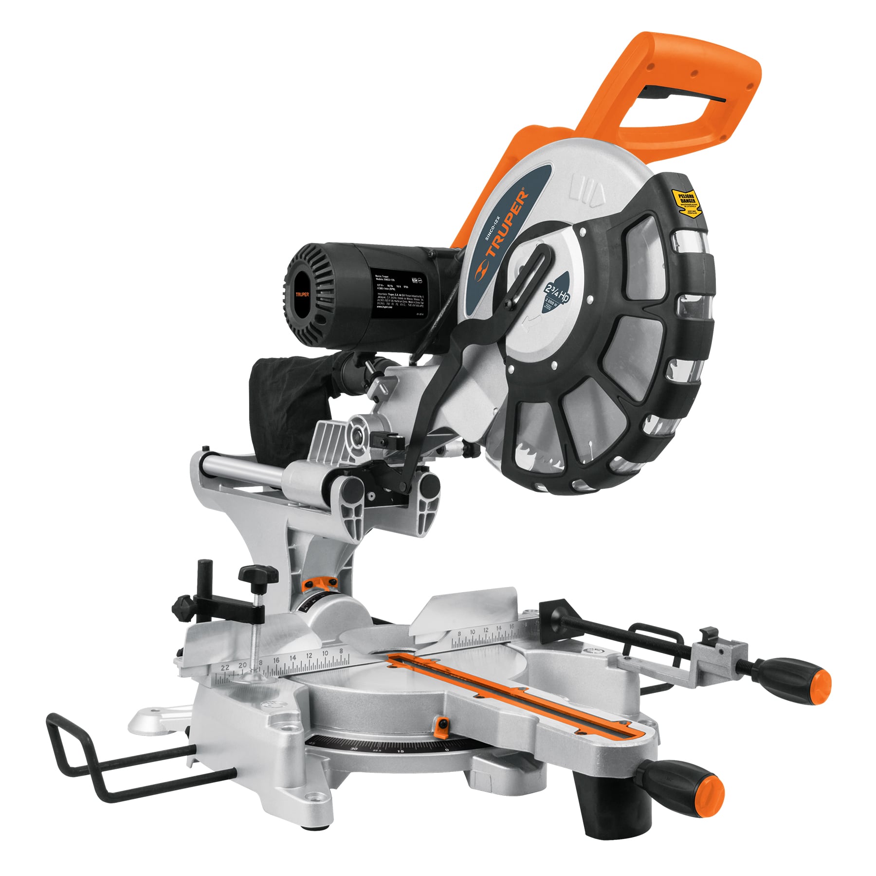 SIERRA DE INGLETE TRUPER TELESCOPICA 12 PULG 12464, 2000W